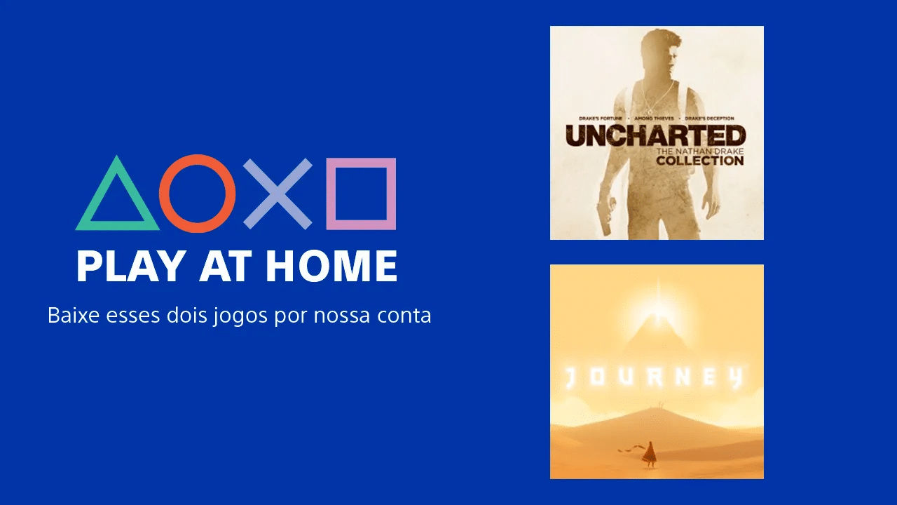 Jogos: Play At Home: Sony distribui jogos de graça