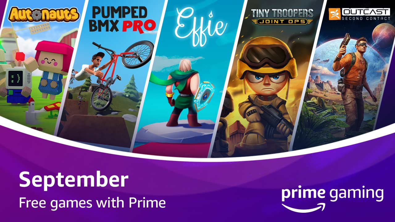 Jogos: Prime Gaming revela seus jogos grátis de setembro