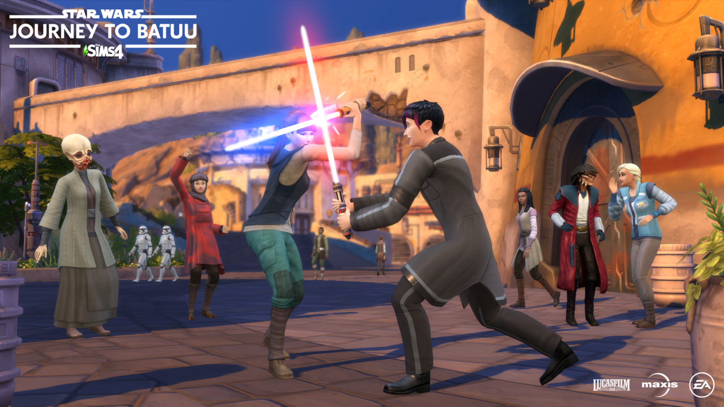 Jogos: The Sims 4 Star Wars: Jornada para Batuu é anunciado na Gamescom