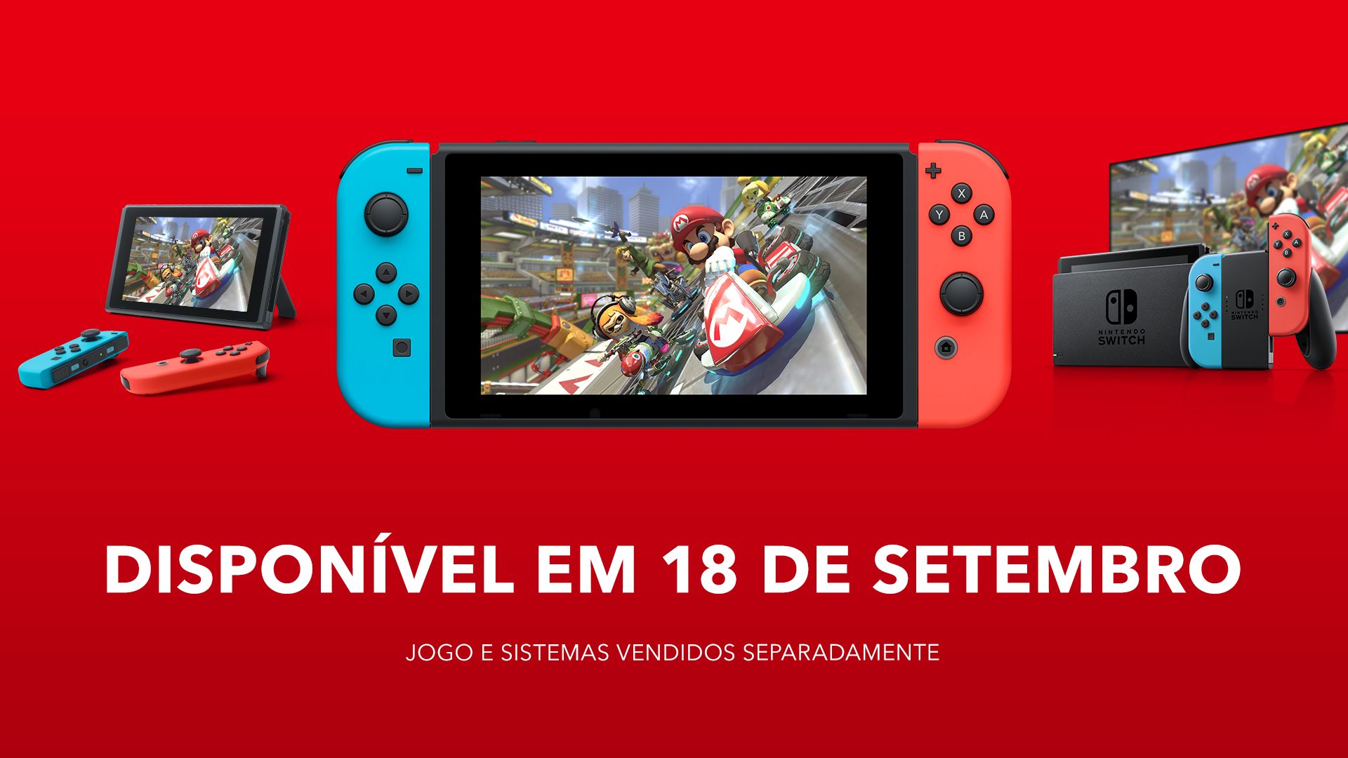 Jogos: Nintendo Switch é lançado oficialmente no Brasil por R$2.999,00