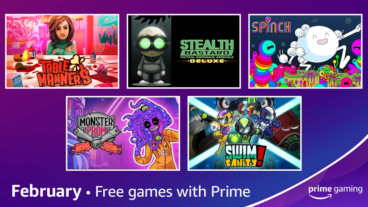 Jogos: Prime Gaming anuncia jogos grátis e novidades de fevereiro