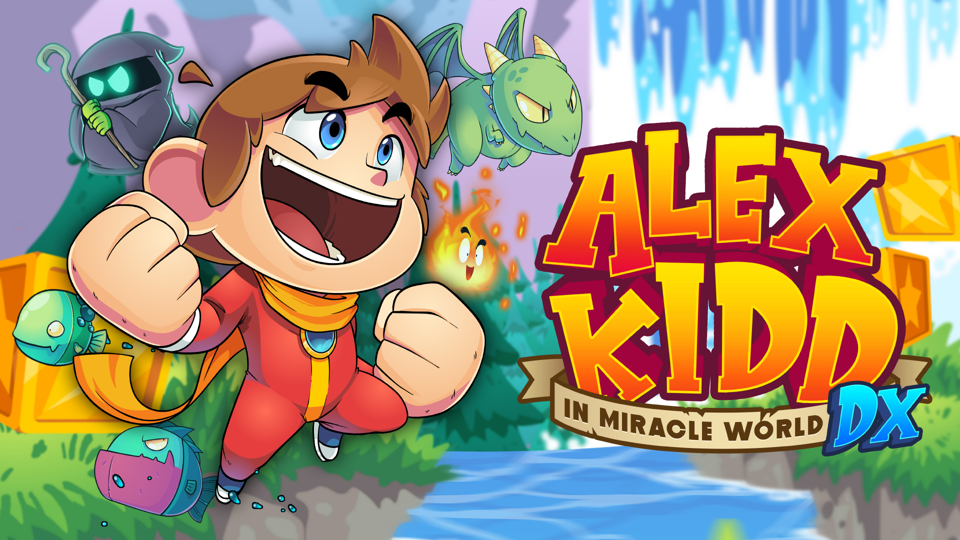 Jogos: Alex Kidd in Miracle World DX &#124; Preview