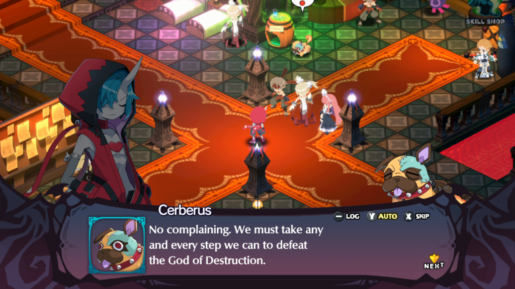 Guie Zed nas tentativas de vencer o Deus da Destruição. Será preciso "super reencarnar" várias vezes. (Imagem: Reprodução/Nintendo Switch)