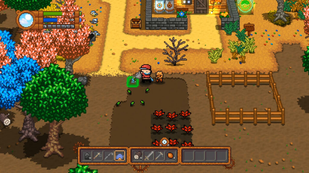 Que tipo de planimal você acha que vai ter na fazenda? (Imagem: Reprodução/Nintendo Switch)